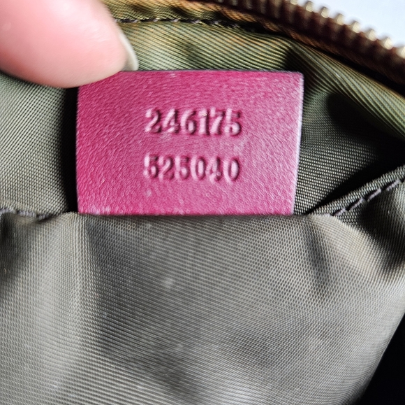 SOLD GUCCI GG Bamboo Pouch/Clutch Bag - Picture 10 of 14